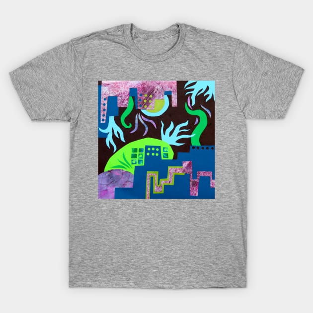 Collage T-Shirt by Mqed